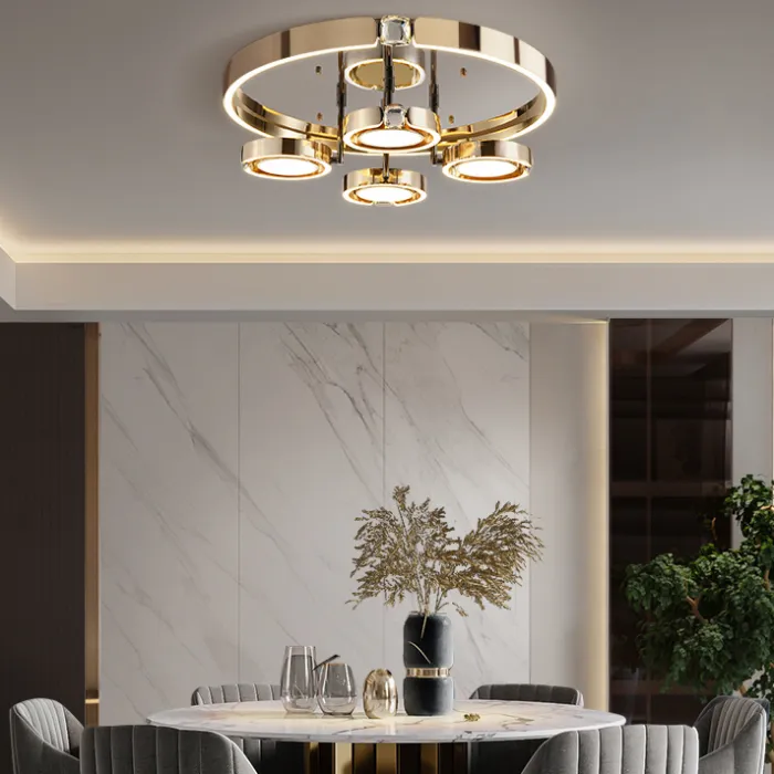 Потолочная люстра SELLIF GOLD D80 от ImperiumLoft
