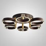 Потолочная люстра SELLIF D CH D80 Brown от ImperiumLoft