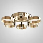 Потолочная люстра SELLIF D CH D80 Brass от ImperiumLoft