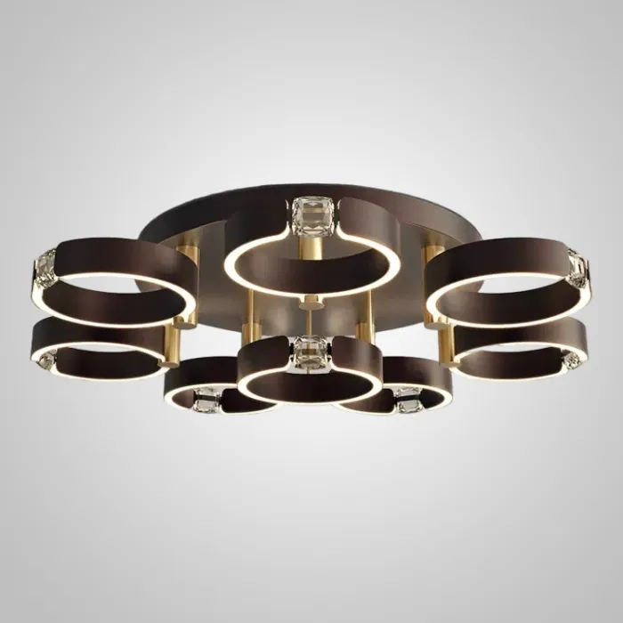 Потолочная люстра SELLIF D CH D90 Brown от ImperiumLoft