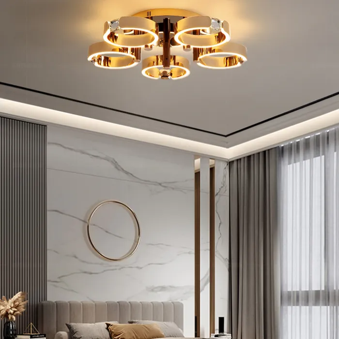Потолочная люстра SELLIF D CH D68 Brown от ImperiumLoft