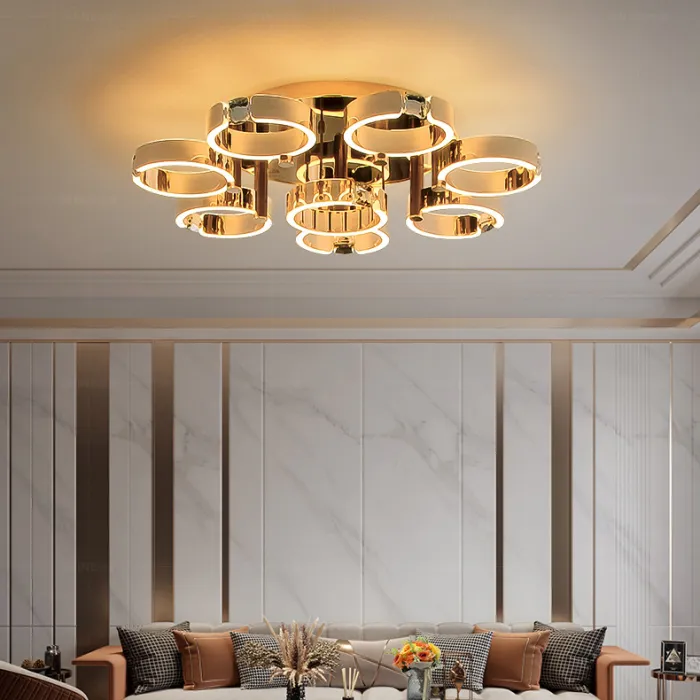 Потолочная люстра SELLIF D CH D68 Brown от ImperiumLoft