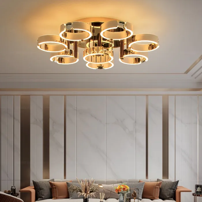 Потолочная люстра SELLIF D CH D80 Brown от ImperiumLoft