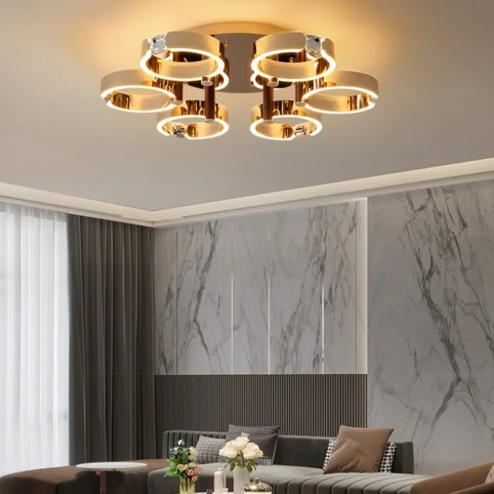 Потолочная люстра SELLIF D CH D68 Brown от ImperiumLoft