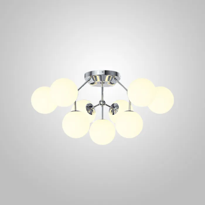 Потолочная люстра MARTIAL L9 Chrome от ImperiumLoft