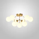 Потолочная люстра MARTIAL L9 Brass от ImperiumLoft