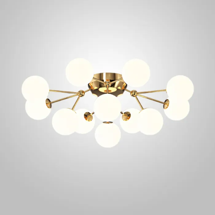 Потолочная люстра MARTIAL L12 Brass от ImperiumLoft