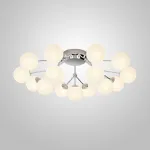 Потолочная люстра MARTIAL L15 Chrome от ImperiumLoft