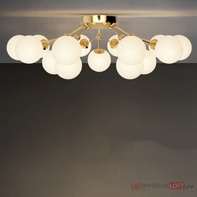 Потолочная люстра MARTIAL L15 Chrome от ImperiumLoft