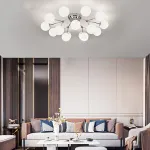 Потолочная люстра MARTIAL L15 Chrome от ImperiumLoft