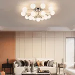 Потолочная люстра MARTIAL L15 Chrome от ImperiumLoft