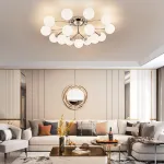 Потолочная люстра MARTIAL L15 Chrome от ImperiumLoft