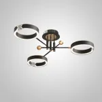 Потолочная люстра SELLIF CH L3 Black от ImperiumLoft