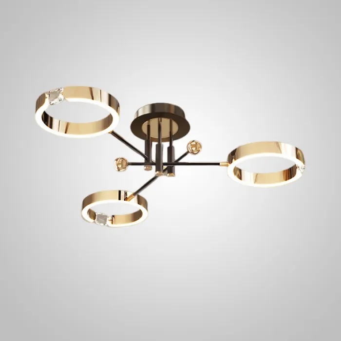 Потолочная люстра SELLIF CH L3 Brass от ImperiumLoft