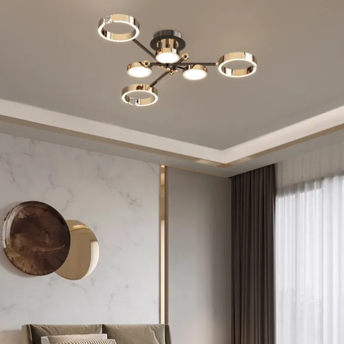Потолочная люстра SELLIF CH L12 Black от ImperiumLoft