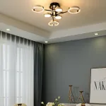 Потолочная люстра SELLIF CH L12 Black от ImperiumLoft