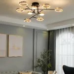 Потолочная люстра SELLIF CH L12 Black от ImperiumLoft