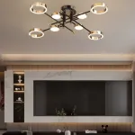 Потолочная люстра SELLIF CH L12 Black от ImperiumLoft