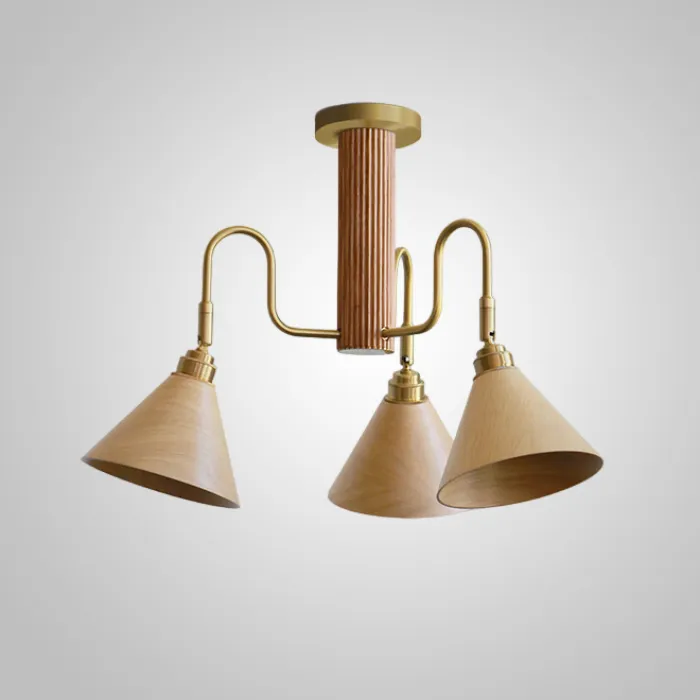 Потолочная люстра DOMENIC D50 Light Brown от ImperiumLoft