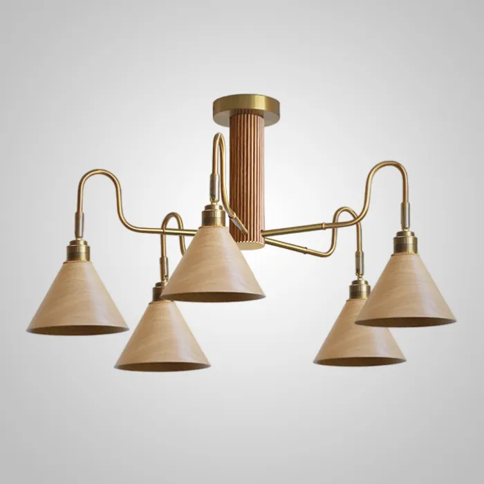 Потолочная люстра DOMENIC D75 Light Brown от ImperiumLoft