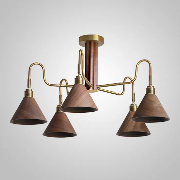 Потолочная люстра DOMENIC D75 Dark Brown от ImperiumLoft