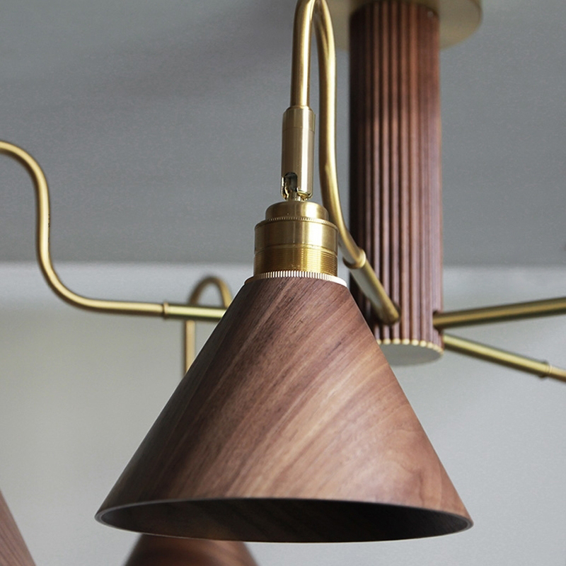 Потолочная люстра DOMENIC D50 Dark Brown от ImperiumLoft