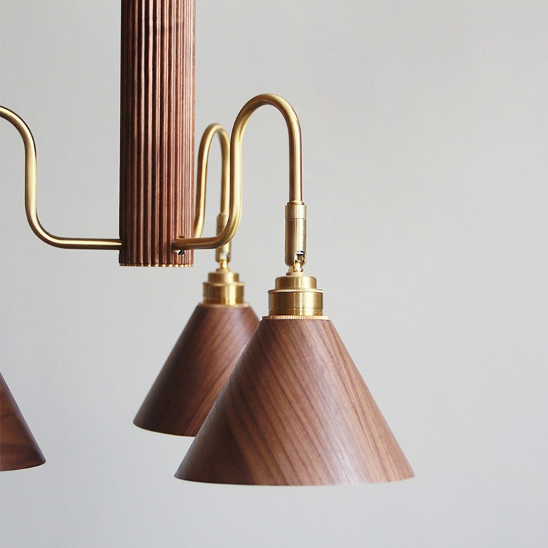 Потолочная люстра DOMENIC D50 Dark Brown от ImperiumLoft