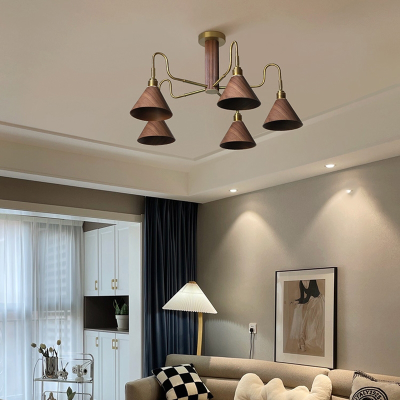Потолочная люстра DOMENIC D50 Dark Brown от ImperiumLoft