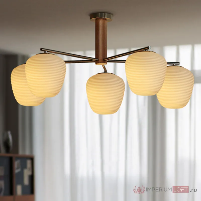 Потолочная люстра DAGFIN CH H37 Dark Brown от ImperiumLoft