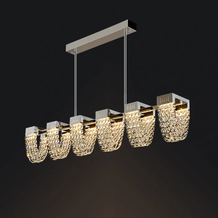 Потолочный светильник ALVARIN L L120 Chrome от ImperiumLoft