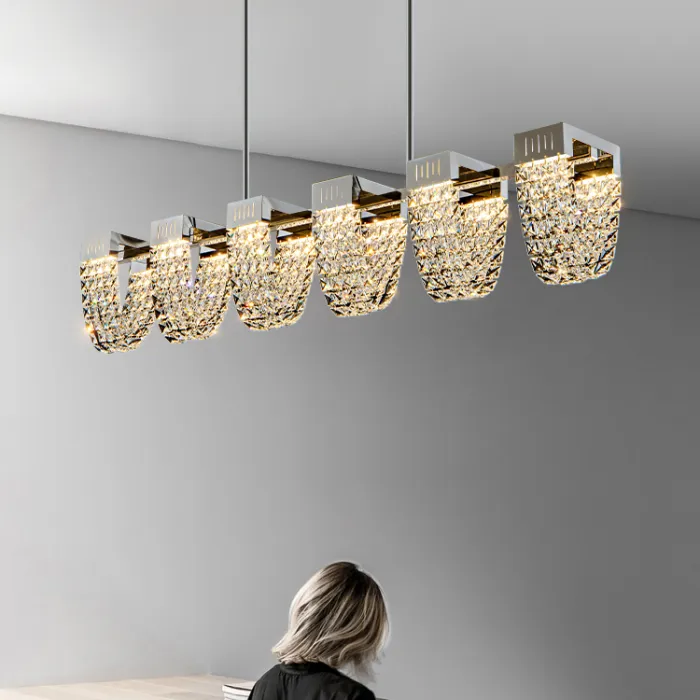 Потолочный светильник ALVARIN L L120 Chrome от ImperiumLoft