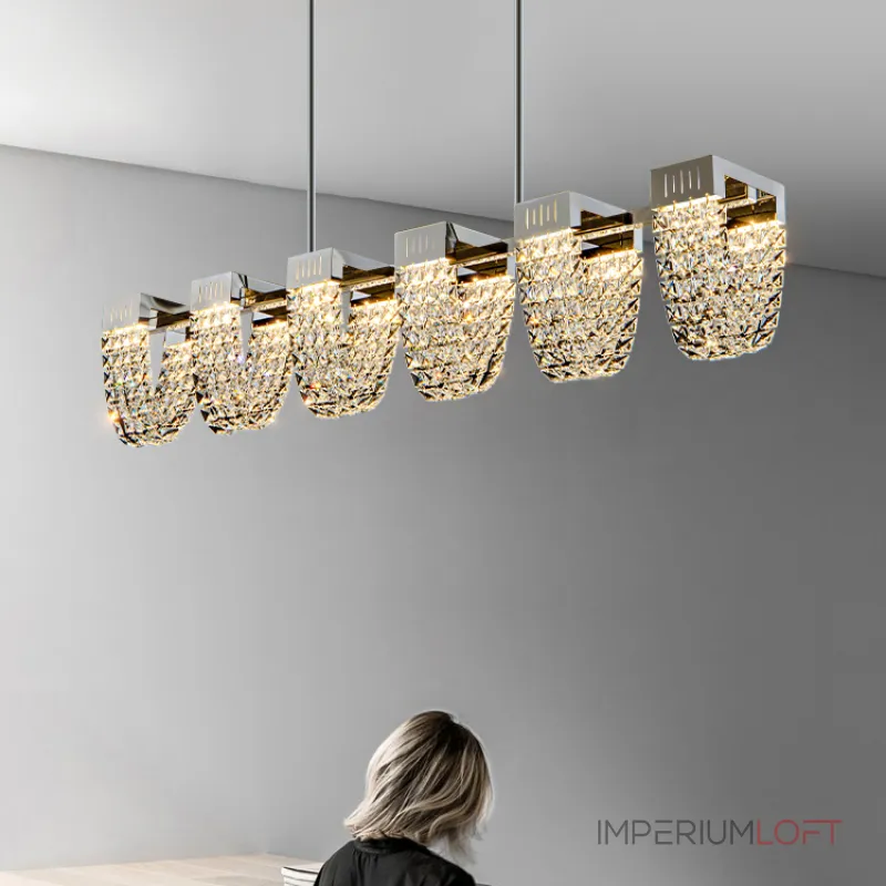 Потолочный светильник ALVARIN L L120 Black от ImperiumLoft