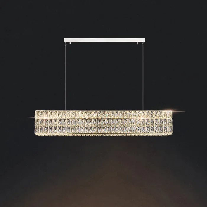 Подвесной светильник ACHILLES B LONG L100 Chrome от ImperiumLoft