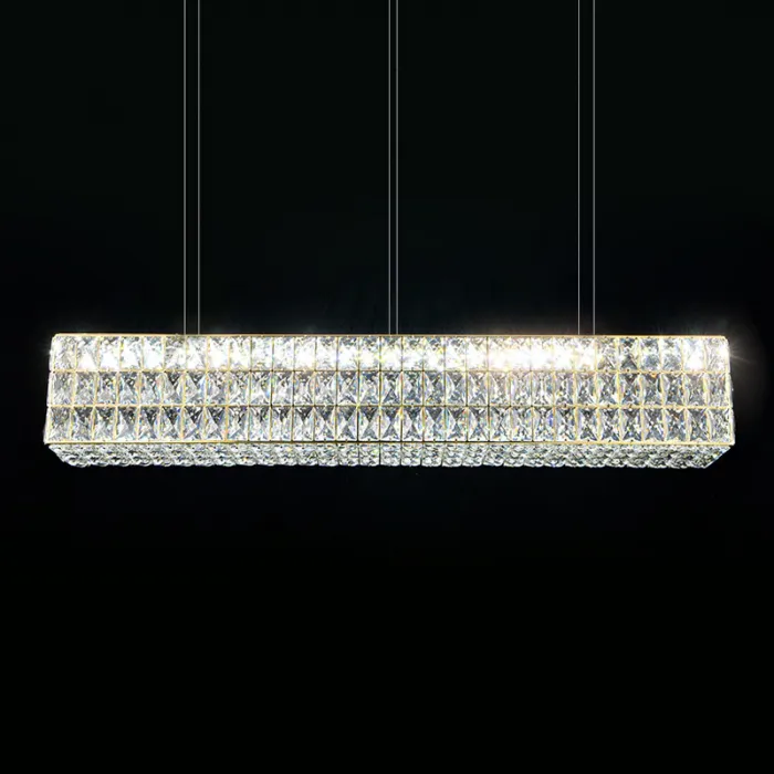 Подвесной светильник ACHILLES B LONG L150 Chrome от ImperiumLoft