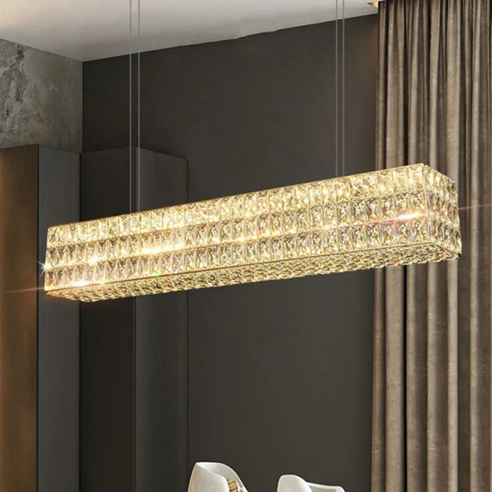 Подвесной светильник ACHILLES B LONG L100 Chrome от ImperiumLoft