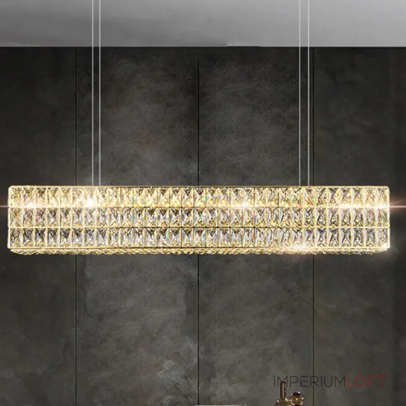 Подвесной светильник ACHILLES B LONG L80 Brass от ImperiumLoft