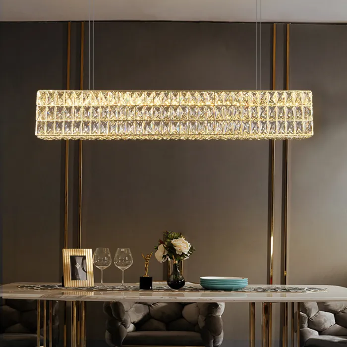Подвесной светильник ACHILLES B LONG L100 Chrome от ImperiumLoft