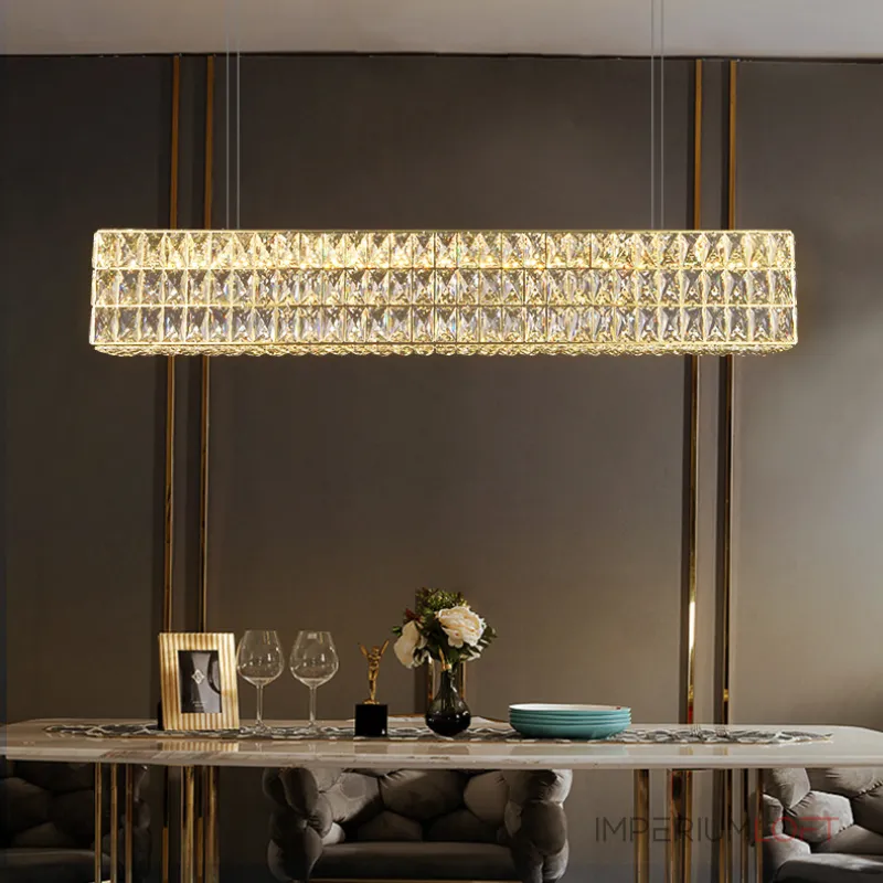 Подвесной светильник ACHILLES B LONG L80 Brass от ImperiumLoft