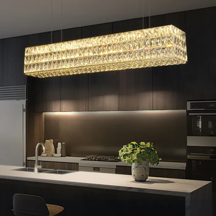 Подвесной светильник ACHILLES B LONG L100 Chrome от ImperiumLoft