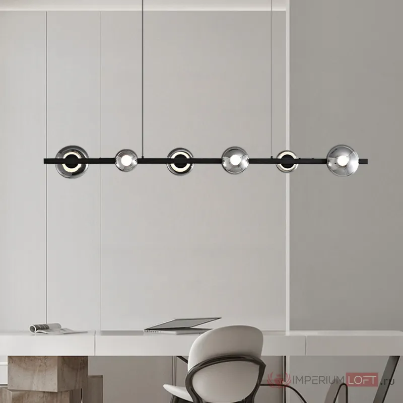 Подвесной светильник BOOSTER LONG L140 Brass от ImperiumLoft