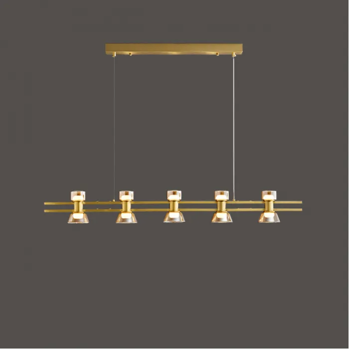 Подвесной светильник BLASIUS LONG L102,5 Brass от ImperiumLoft