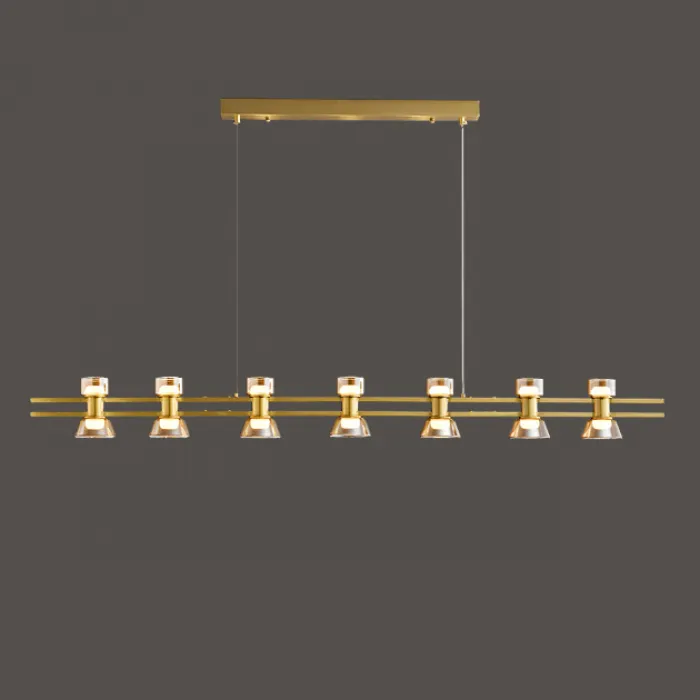 Подвесной светильник BLASIUS LONG L140 Brass от ImperiumLoft