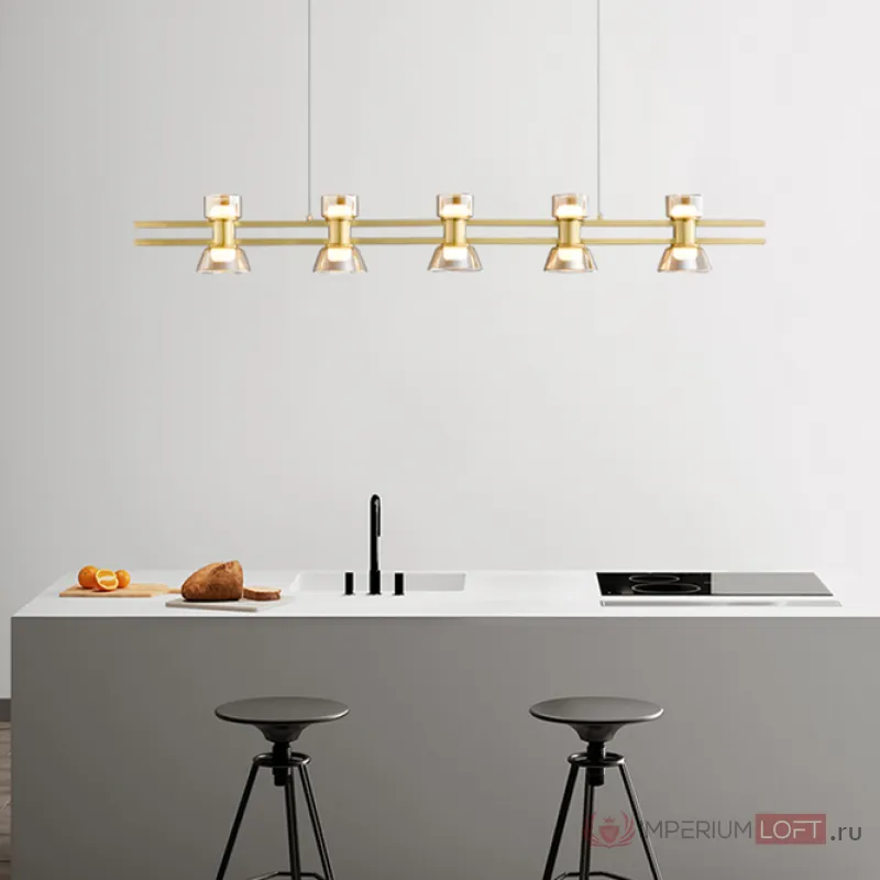 Подвесной светильник BLASIUS LONG L102,5 Black от ImperiumLoft