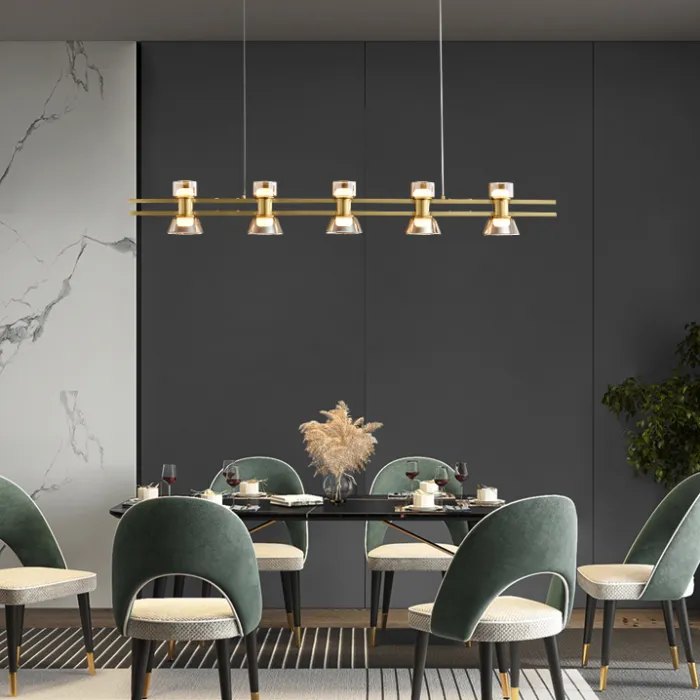 Подвесной светильник BLASIUS LONG L121,5 Black от ImperiumLoft