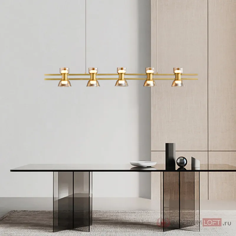 Подвесной светильник BLASIUS LONG L102,5 Black от ImperiumLoft