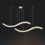 Подвесной светильник BERTOLDA W DUO A L120 Chrome от ImperiumLoft