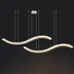 Подвесной светильник BERTOLDA W DUO A L150 Chrome от ImperiumLoft