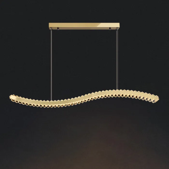 Подвесной светильник BERTOLDA W B L100 Brass от ImperiumLoft