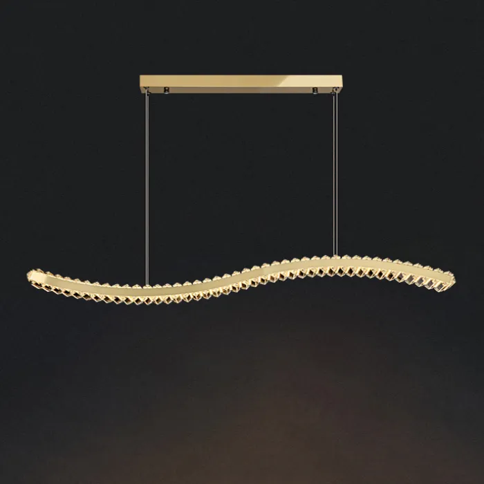 Подвесной светильник BERTOLDA W B L120 Chrome от ImperiumLoft