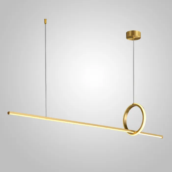 Подвесной светильник MOFFIT B LONG L90 Brass от ImperiumLoft